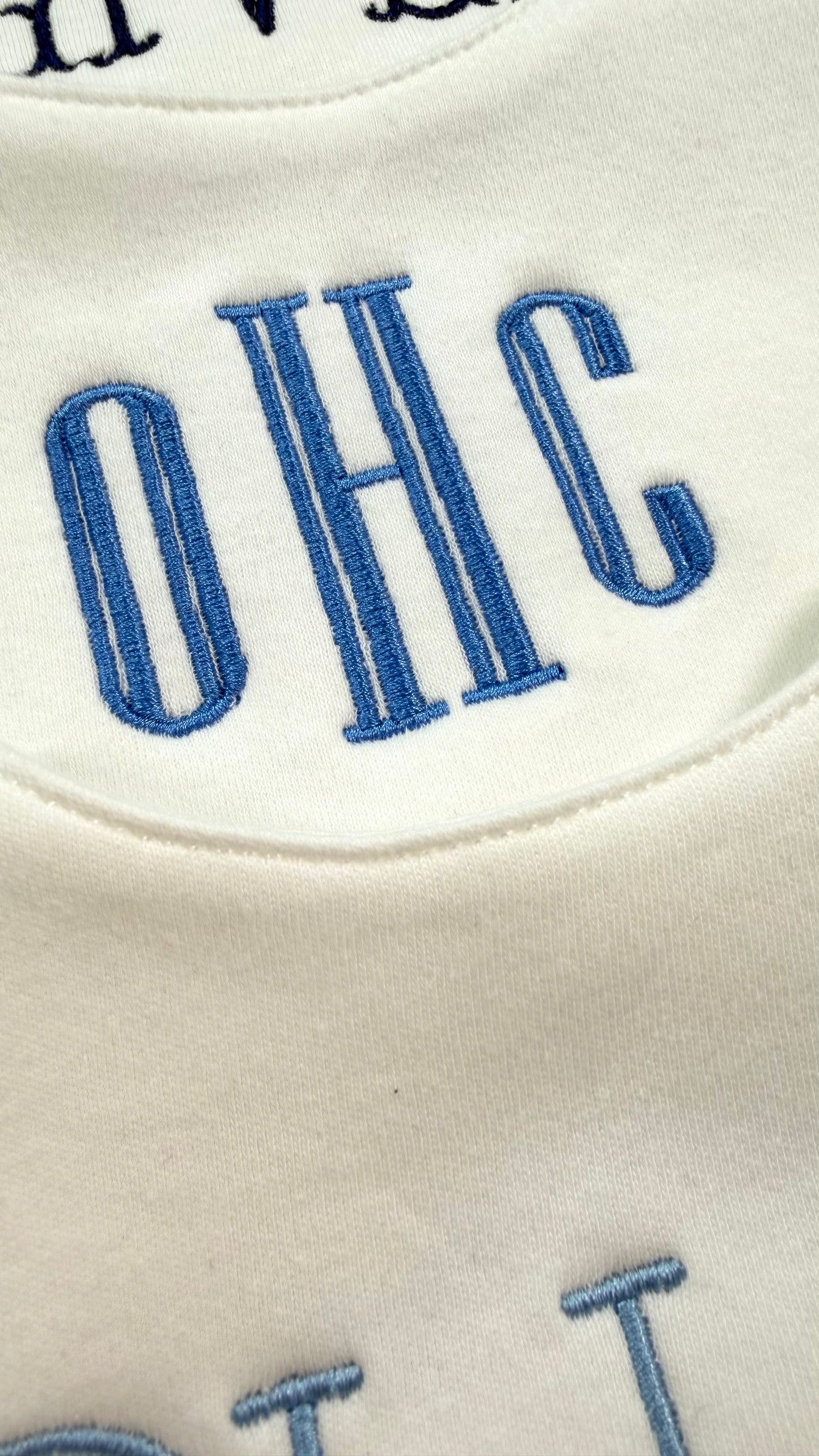 Personalized name bib from Baby Boy Embroidered Bib Trio